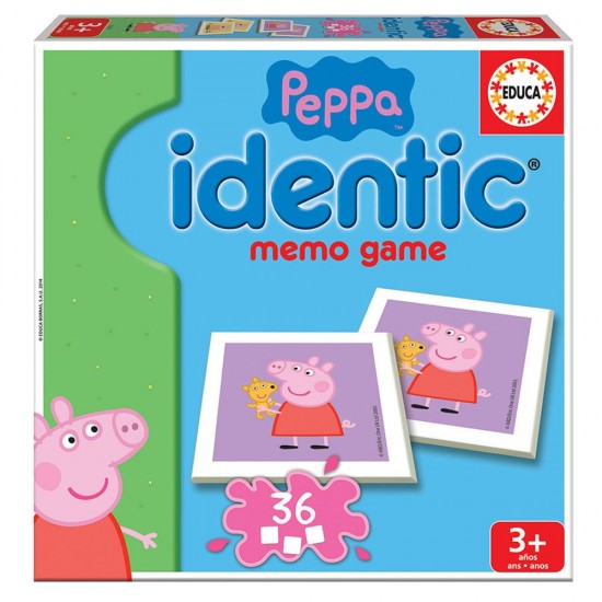 Образователна игра, Educa, Peppa Pig, Еднакви карти