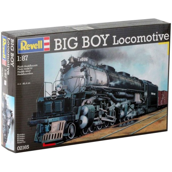 Сглобяем модел, Revell, Локомотив Big Boy, 84 части