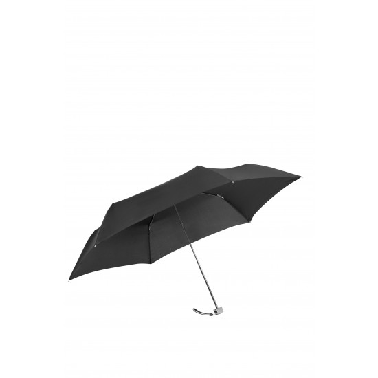 Мини тройно сгъваем черен ръчен чадър Rain Pro