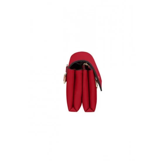 Seraphina 2.0 Дамска чанта колан в цвят доматено червено