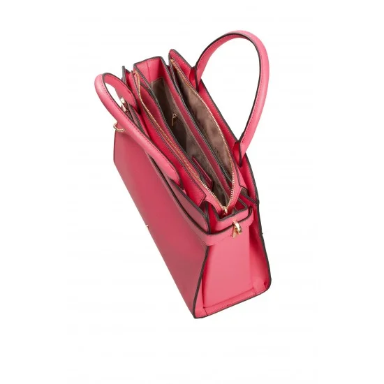 Дамска чанта за през рамо My Samsonite Pro цвят розова малина