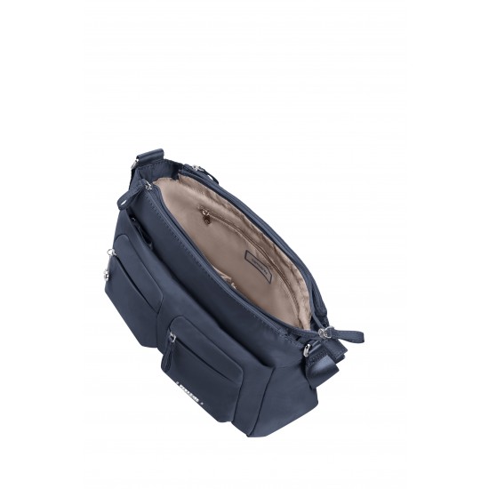 Хоризонтална дамска чанта Move 3.0 тъмно син цвят