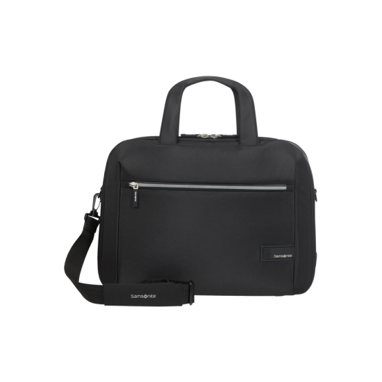 Черна бизнес чанта Litepoint за 15.6 с разширение