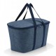 Reisenthel Хладилна чанта за пикник - Черна голяма  Coolerbag, twist blue
