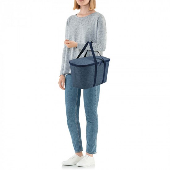 Reisenthel Хладилна чанта за пикник - Черна голяма  Coolerbag, twist blue
