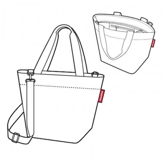 Чанта за пазаруване с дръжки през рамо XS, Reisenthel Многоцветна, 4l