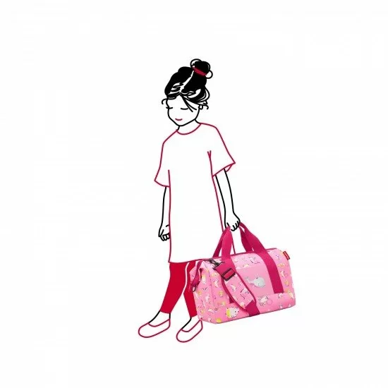 Пътна чанта Reisenthel Allrounder M Kids - Аbc Friends Pink