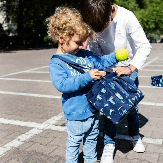 Пътна чанта Reisenthel Allrounder XS Kids - Аbc Friends Blue