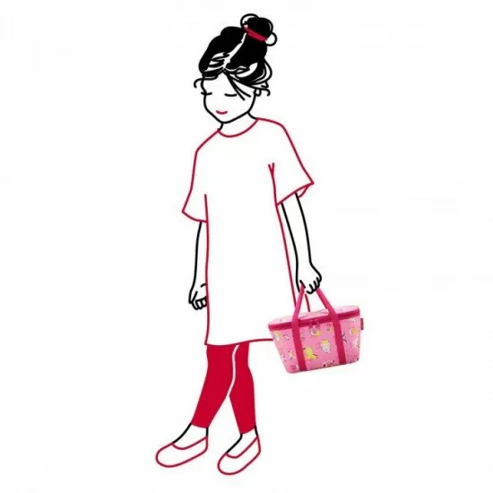 Термо чанта Reisenthel Coolerbag XS Kids - Аbc Friends Pink