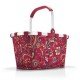 Чанта за пазаруване Reisenthel - Червена на цветя