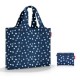 Чанта за плаж mini maxi Reisenthel - Тъмно синя на точки