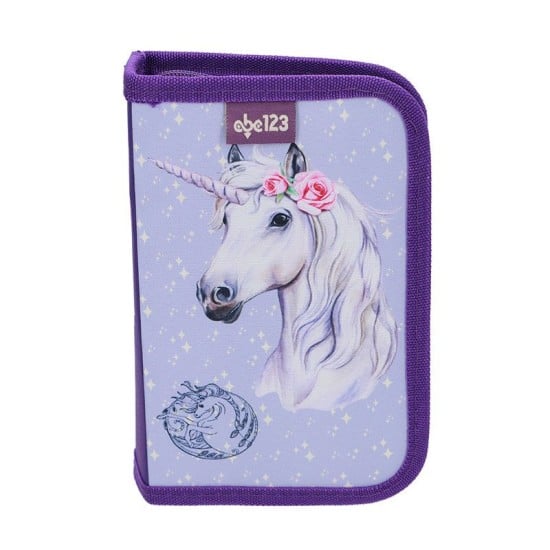 ABC123 Unicorn Purple 2023 несесер с 1 цип