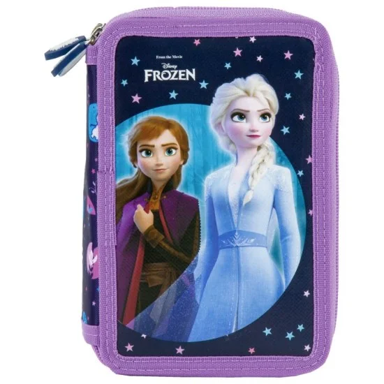 FROZEN 31  несесер с 3 ципа, ПЪЛЕН