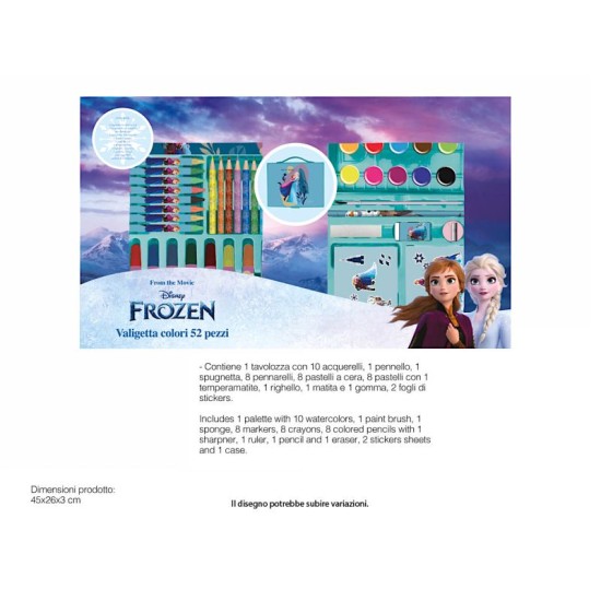 FROZEN рисувателен комплект 52 ел.