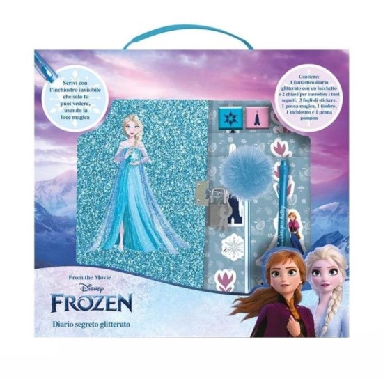 FROZEN таен дневник с невидима химикалка MAXI