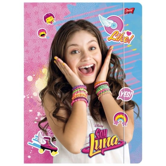 SOY LUNA папка с ластик