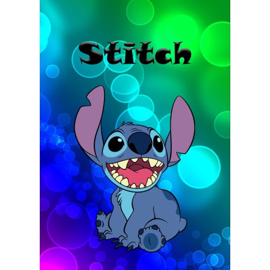 STITCH тетрадка А5, офсет, 60л. – широк ред