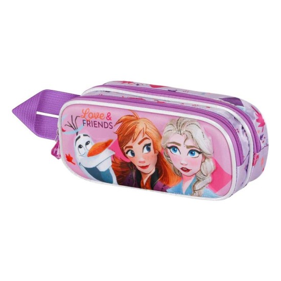 FROZEN 2 Friends 3D несесер с 2 отделения