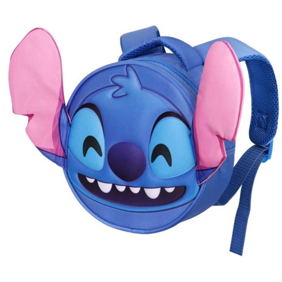 STITCH Emoji 3D малка раница