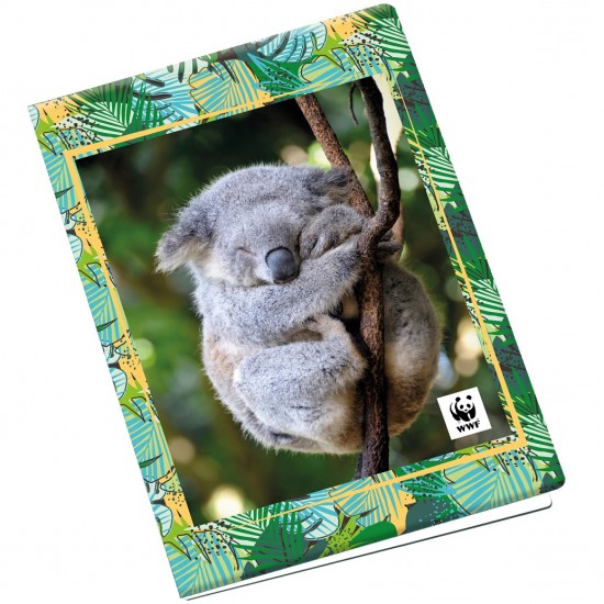 Тетрадка А4 WWF Fotografico, 40 листа, Асортимент, 3 вида