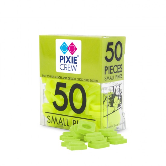 Малки пиксели Pixie Crew Neon Yellow 50 бр.