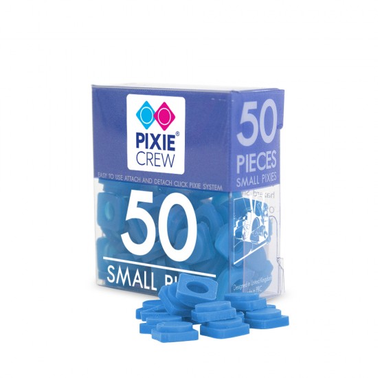 Малки пиксели Pixie Crew Neon Blue 50 бр.