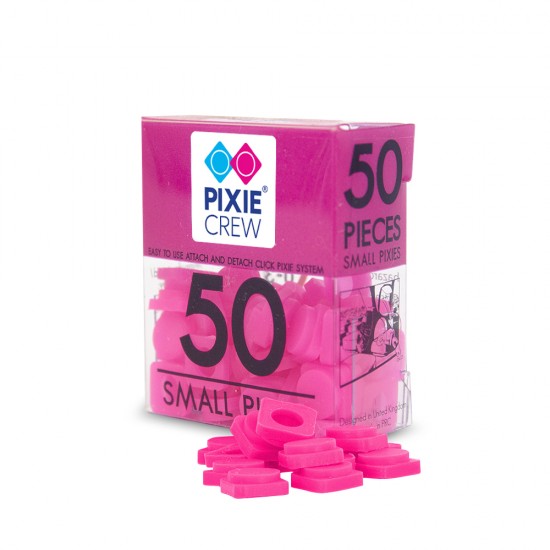Малки пиксели Pixie Crew Neon Pink 50 бр.