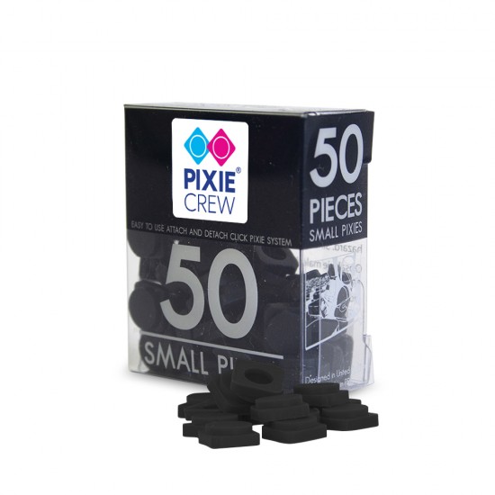 Малки пиксели Pixie Crew Black 50 бр.