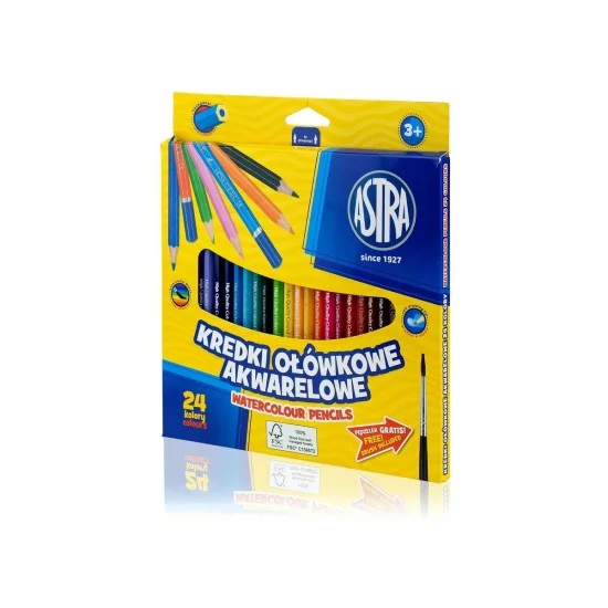 Акварелни моливи  24 цвята