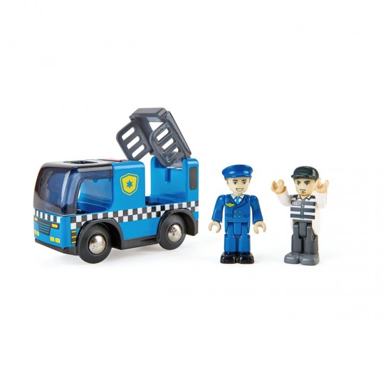 Полицейска кола със сирена