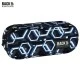 BackUP Ученически несесер с разделител Hexagons A53