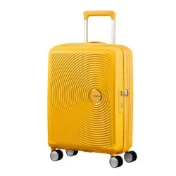 American Tourister куфар Soundbox 55 см - жълт