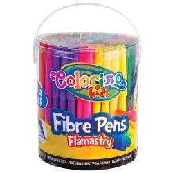 Флумастри 96 бр. - 12 цвята в кофичка Colorino