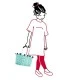 Детска кошница Reisenthel Carrybag XS Kids - Cats and Dogs Mint