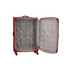 Delsey U-Lite Classic 3 Спинер на 4 колела 77 см. височина Червен цвят