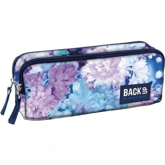 Ученически несесер с 2 отделения B23 Flowers BackUp