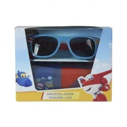 SUPER WINGS слънчеви очила с калъф (сини)