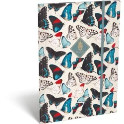 Папка с ластик A4 XLOOK BUTTERFLY
