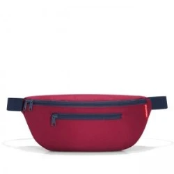 ТЪМНОЧЕРВЕНА ЛЕКА ЧАНТА ЗА ПРЕЗ КРЪСТА REISENTHEL BELTBAG M, DARK RUBY, WY3035