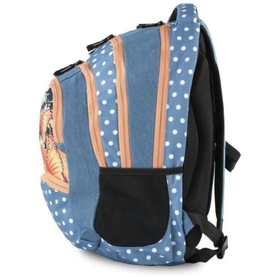 Раница Rucksack Only - Jeans Butterfly, с 3 отделения
