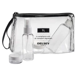 Delsey прозрачна чантичка за аксесоари