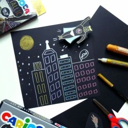 Комплект Metallic за Pop-up картички