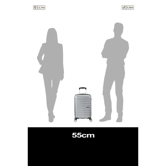 American Tourister Flashline Спинер 55х35 см Небесно Сребърно