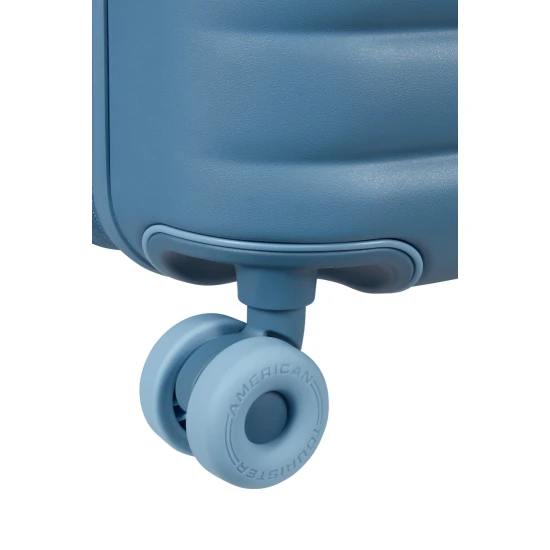 American Tourister NeoVibe Спинер на 4 колела 78 см. с разширение Стоманено Синьо
