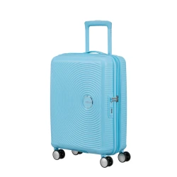 American Tourister Soundbox спинер на 4 колела 55cm с разширение Синя Боровинка