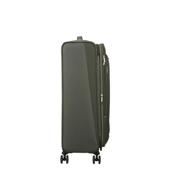 American Tourister Wanderlite Спинер на 4 колела 79 см с разширение Тъмен Каки