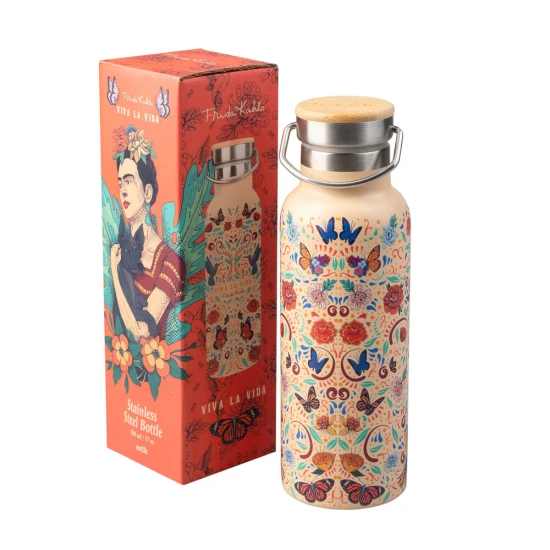 Бутилка от неръждаема стомана 500ml Frida Kahlo Long Live Life
