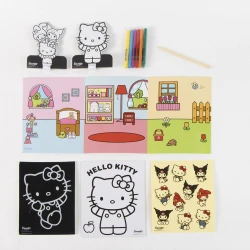 Hello Kitty and Friends комплект за оцветяване