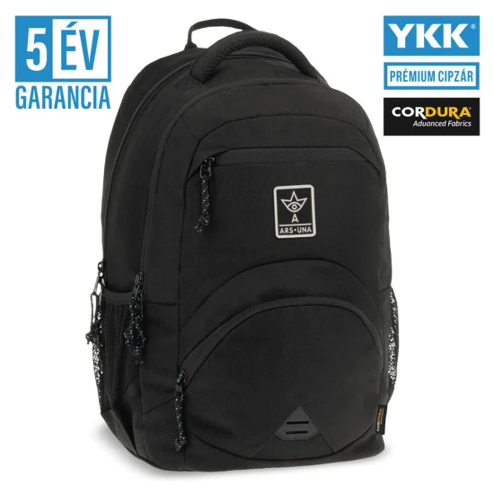 Ученическа раница Ars Una ERGO - Cordura-black (5563)