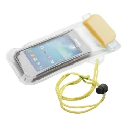 Калъф за телефон Wapro, 95 х 230 mm, прозрачен, жълт